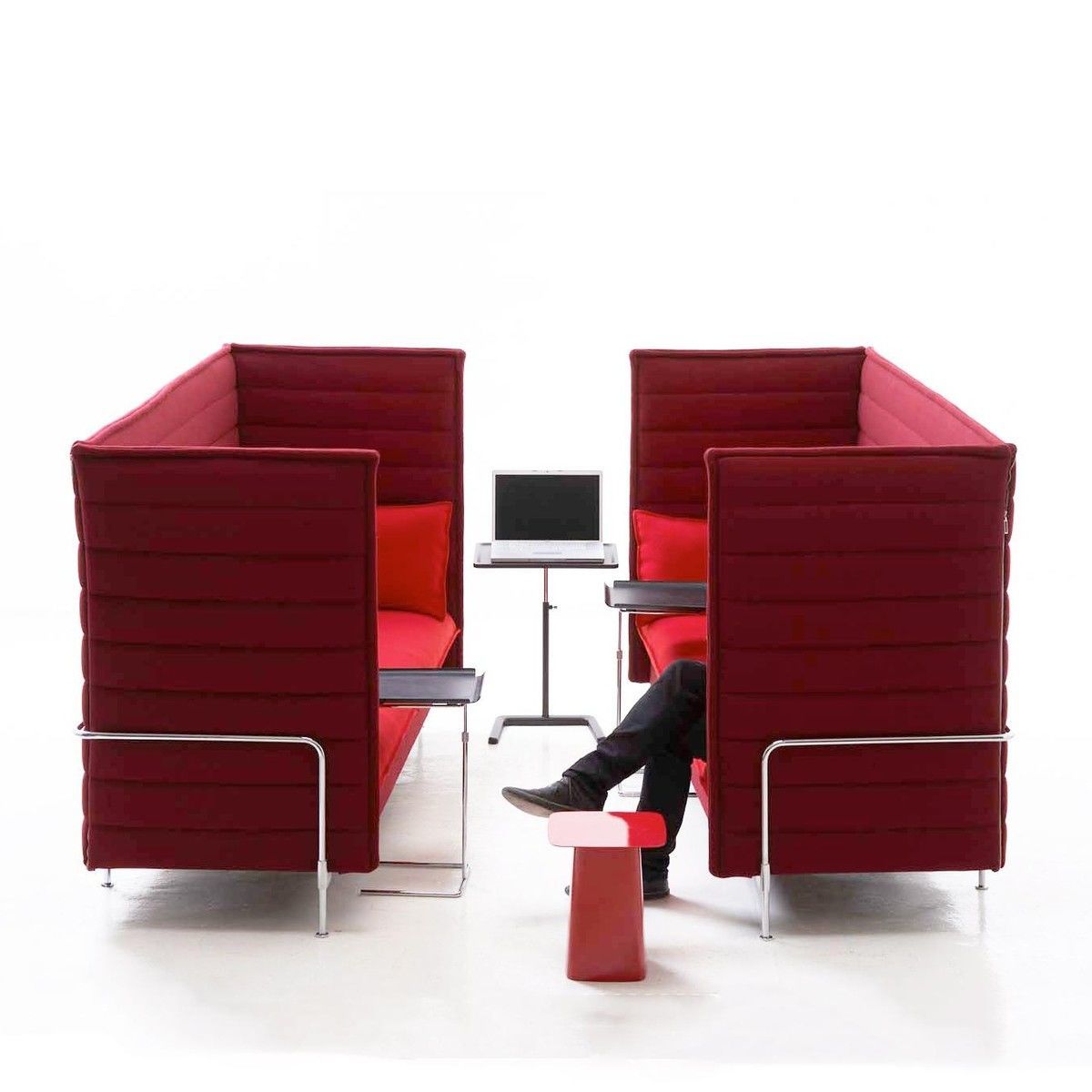 办公沙发|布面沙发|办公家具|华体（中国）家具|alcove 高背沙发